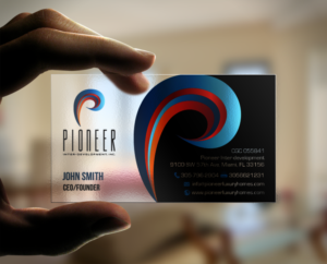 Diseño de Tarjeta de Presentación por chandrayaan.creative para Pioneer Inter-Development, Inc.  | Diseño: #7444286