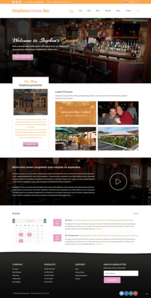 Web Design by pb for this project | Design: #7455710