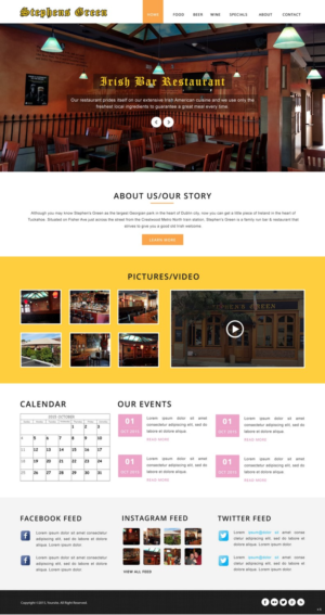 Web Design by pb for this project | Design: #7460855