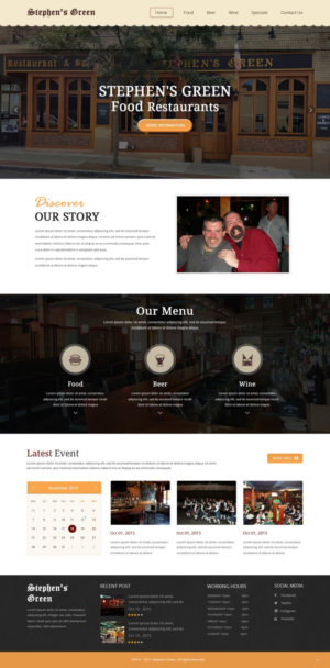 Web Design by pb for this project | Design: #7475430