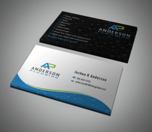Diseño de Tarjeta de Presentación por Riz' para Anderson Plumbing | Diseño: #7459617