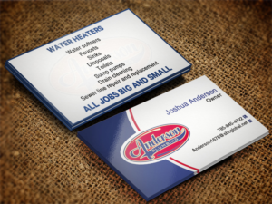 Diseño de Tarjeta de Presentación por Lanka Ama para Anderson Plumbing | Diseño: #7449972