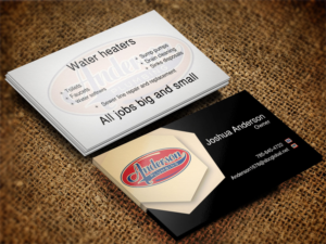Diseño de Tarjeta de Presentación por Lanka Ama para Anderson Plumbing | Diseño: #7450052
