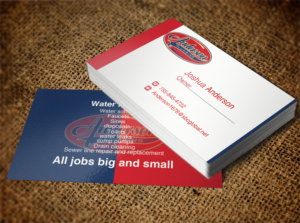 Diseño de Tarjeta de Presentación por Lanka Ama para Anderson Plumbing | Diseño: #7450065