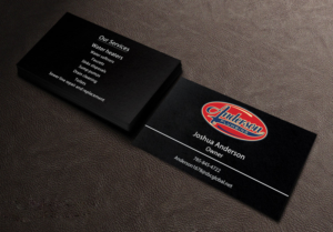 Diseño de Tarjeta de Presentación por Lanka Ama para Anderson Plumbing | Diseño: #7450070