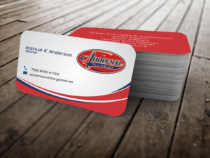 Business Card Design by szabist for Anderson Plumbing | Design: #7449945