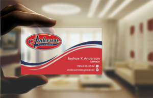 Business Card Design by szabist for Anderson Plumbing | Design: #7449951