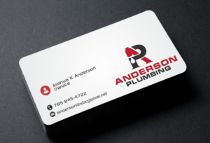 Business Card Design by szabist for Anderson Plumbing | Design: #7449962