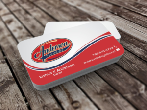 Business Card Design by szabist for Anderson Plumbing | Design: #7449967