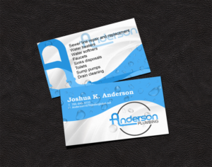 Business Card Design by DCMadrid for Anderson Plumbing | Design: #7481291