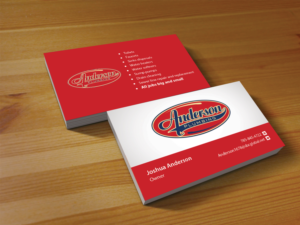 Business Card Design by Creations Box 2015 for Anderson Plumbing | Design: #7455900