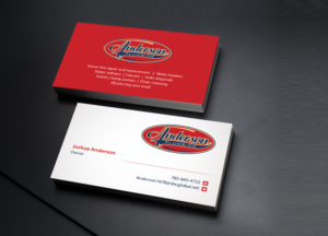 Business Card Design by Creations Box 2015 for Anderson Plumbing | Design: #7455901