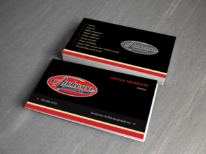Business Card Design by Creations Box 2015 for Anderson Plumbing | Design: #7455903