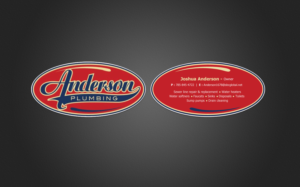 Business Card Design by chandrayaan.creative for Anderson Plumbing | Design: #7450682