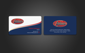 Business Card Design by chandrayaan.creative for Anderson Plumbing | Design: #7450684