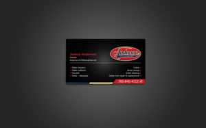 Business Card Design by chandrayaan.creative for Anderson Plumbing | Design: #7450689