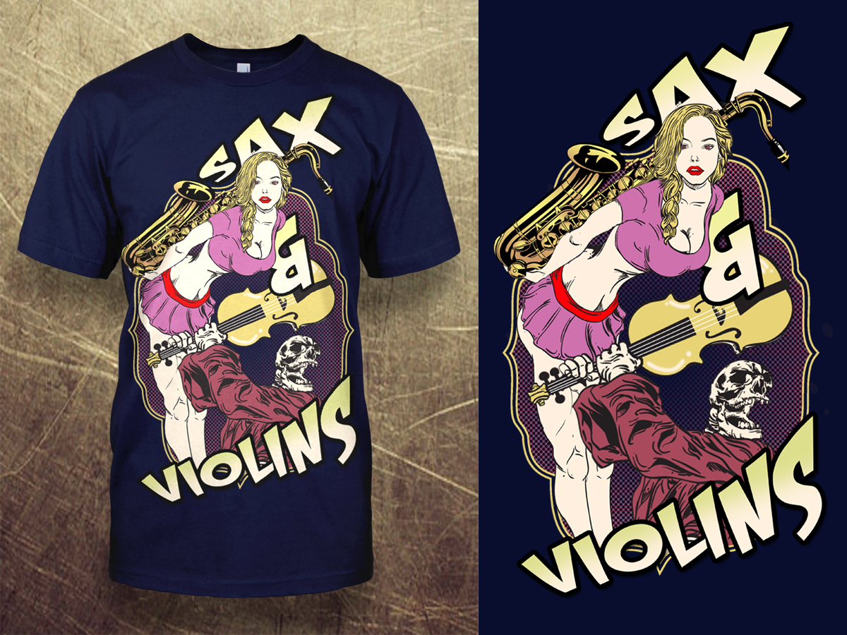 T-shirt Design by acehoodrich for Racket Apparel | Design #1884166