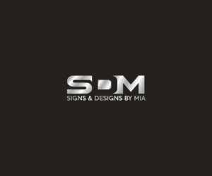 Logo Design by Vishak vasu for Signs & Designs by Mia | Design #7721489