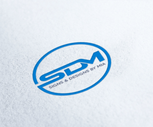 Logo Design by Vishak vasu for Signs & Designs by Mia | Design: #7721692