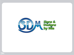 Logo Design by Blueberry for Signs & Designs by Mia | Design #7699498