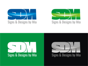 Logo Design by Sushma for Signs & Designs by Mia | Design: #7448245