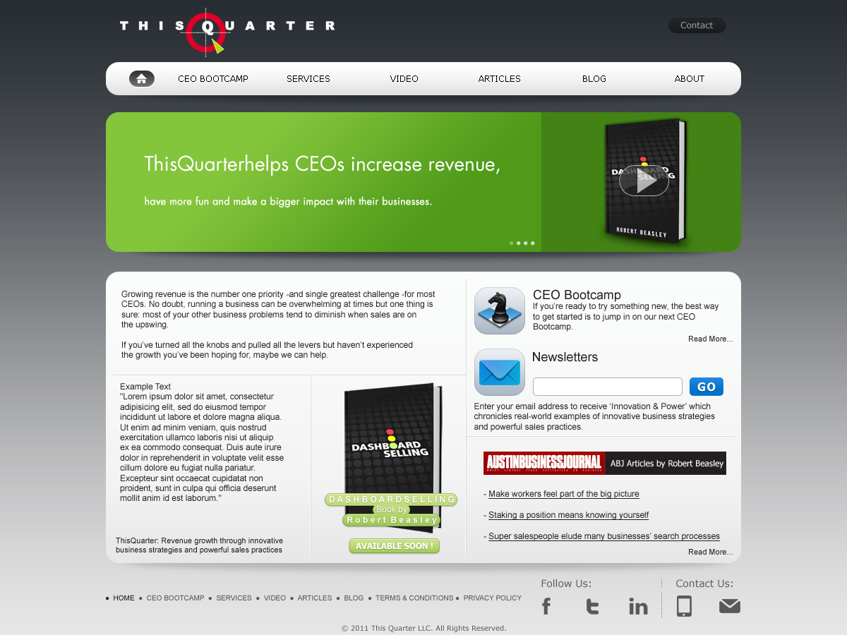 Web-Design von Enliven für dieses Projekt | Design #387091