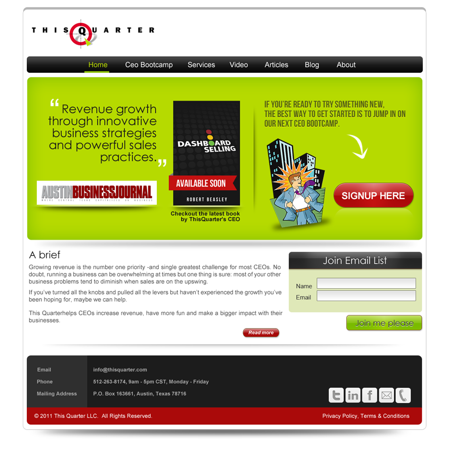 Web Design par amberegg pour ce projet | Design #386191