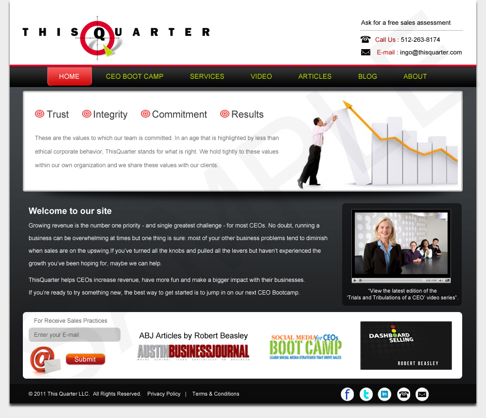 Web Design par pb pour ce projet | Design #383383