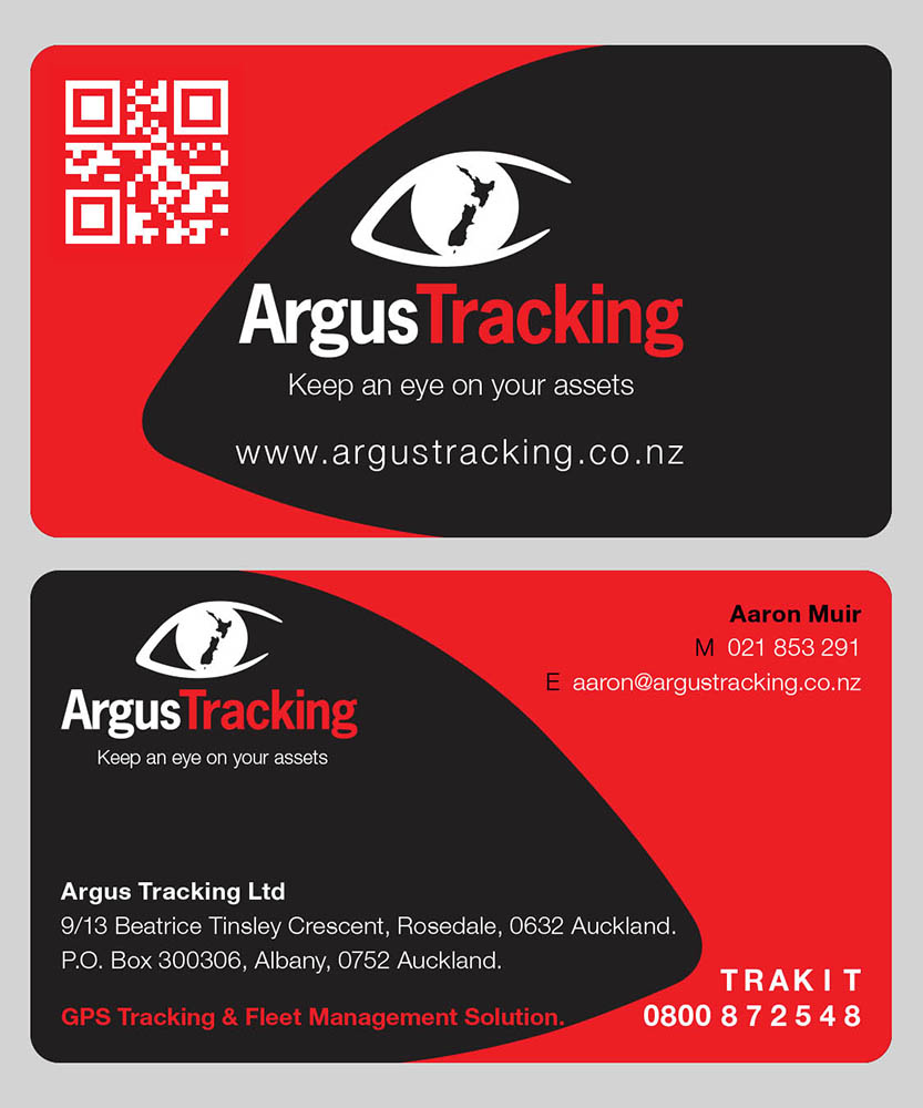 Business Card Design by Muzammil for Argus Tracking Ltd | Design #1876770