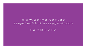 Business Card Design by madartnyc for Zenya Health & Fitness | Design: #1886329