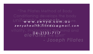 Business Card Design by madartnyc for Zenya Health & Fitness | Design: #1886332