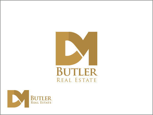 Logo-Design von Brigitte Melissa B für DM Butler Real Estate | Design #383454
