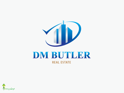 Logo Design by GreenLamp for DM Butler Real Estate | Design #391208