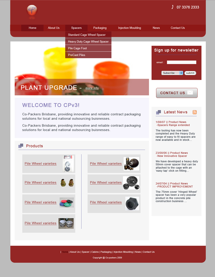 Web Design by riki for VERVE Online | Design #12654
