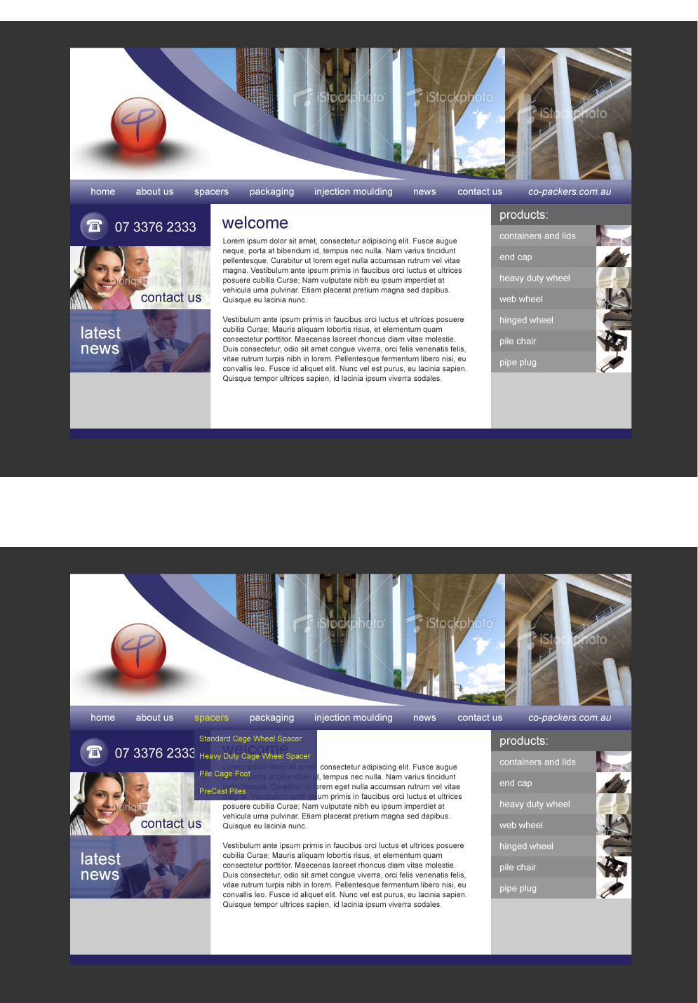 Web Design by logoclinic for VERVE Online | Design #12364