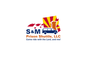 S & M Prison Shuttle, LLC, come ride with the Lord, and me!  | Logo Design by GeorgeLogoDesign