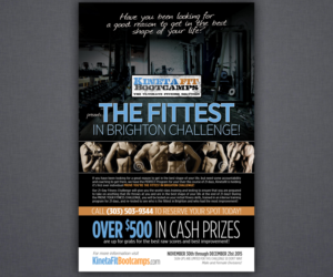 Fittest in Brighton Challenge | Diseño de Póster por Brian Ellis