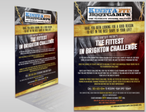 Poster Design by baidya for Kinetafit | Design: #7450198