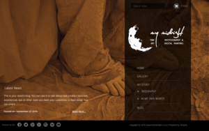 Design Shopify par webxvision pour Betzart (Pty) Ltd T/A My Midnight | Design : #7548665