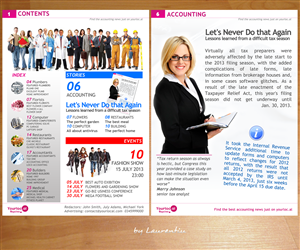 Magazine Design by Magico Design for this project | Design: #1942839