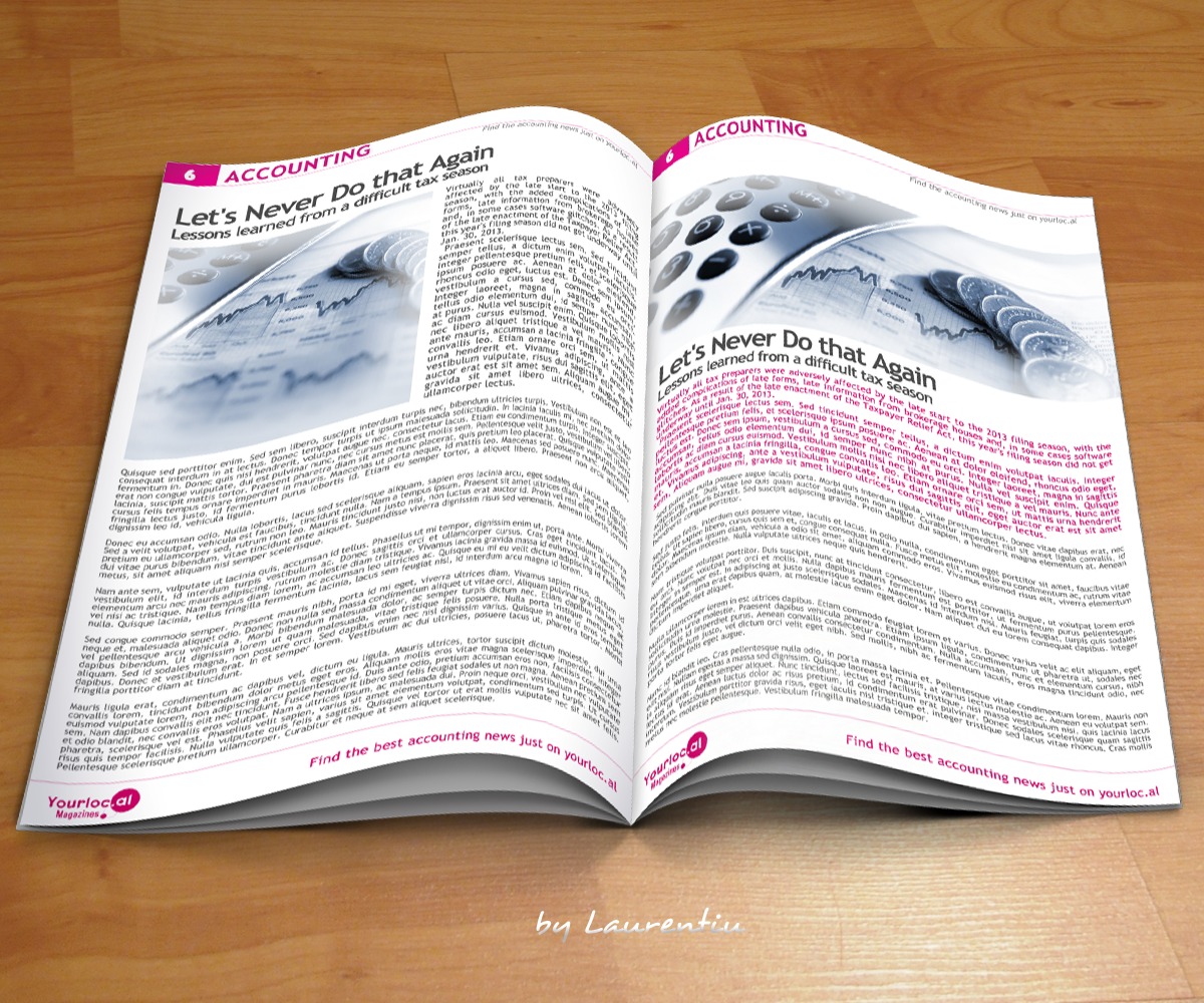 Magazine Design by Magico Design for this project | Design #2071828