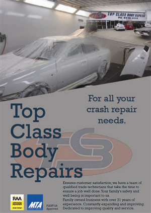 Flyer-Design von kmarra für Top Class Body Repairs | Design #1907371