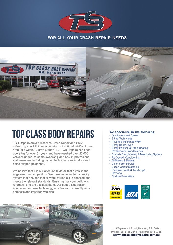 Flyer Design by IG Creative Solutions for Top Class Body Repairs | Design #1880743