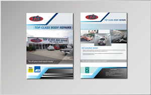 Flyer-Design von nafizrahat für Top Class Body Repairs | Design #1884815