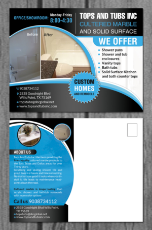 Postcard Design by creative.bugs for this project | Design: #7518536