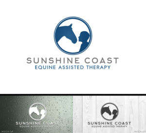 Logo Design by Living Horses Graphics for Sunshine Coast Equine Assisted Therapy  | Design: #7530374