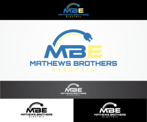 Logo Design by sangeloenriquez for mathews brothers electric | Design #7449529