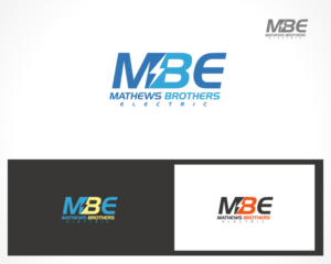 Logo Design by Pram Shaw for mathews brothers electric | Design #7450494