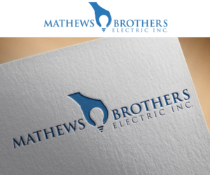 Logo Design by CHAN GRFX for mathews brothers electric | Design #7697188