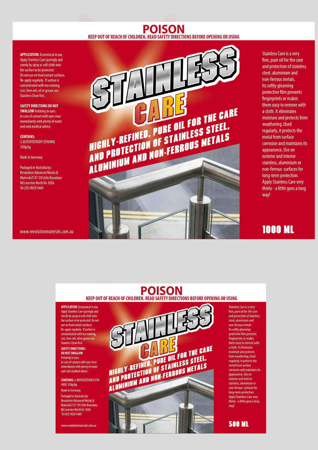 Packaging Design by Sofya Obozkurt for Revolution Materials | Design #7875753